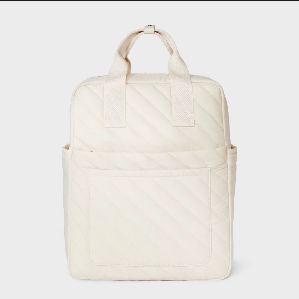 Universal Thread Cream Backpack with Gold Accents